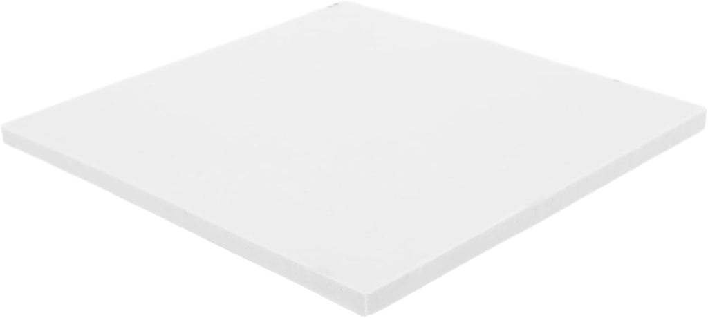 Hand-Painted Ceramic Chip Tile for DIY Crafts Art Projects Versatile Blank Plate for Home Decor Fade-Resistant Surface for Creative Painting