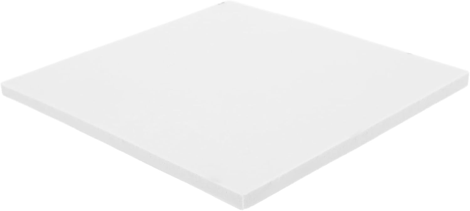 Hand-Painted Ceramic Chip Tile for DIY Crafts Art Projects Versatile Blank Plate for Home Decor Fade-Resistant Surface for Creative Painting