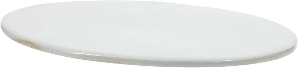 Unfinished Blank Ceramic Plate DIY Art Adornment for Hand Painting Smooth Surface for Creative Projects for Artists Paintable Ceramic Decor