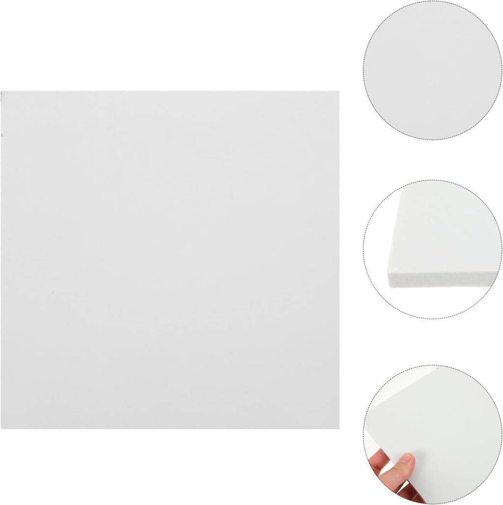 Hand-Painted Ceramic Chip Tile for DIY Crafts Art Projects Versatile Blank Plate for Home Decor Fade-Resistant Surface for Creative Painting