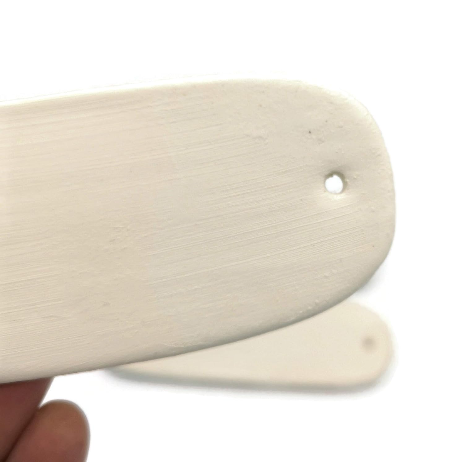 3 Blank Tiles, Craft Supplies Unpainted Ceramics, Ready to Paint Bisque, Home Decor DIY