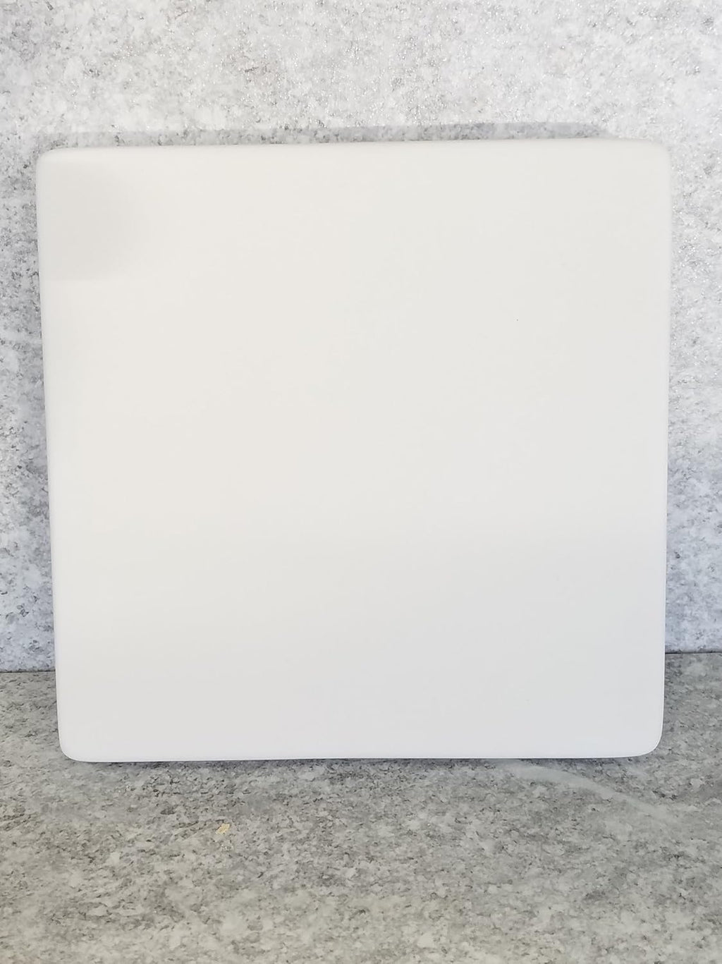 Bisque - 6x6" Ceramic Canvas (Unpainted, ready for glaze)